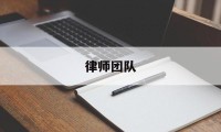 律师团队(律师团队是什么意思)